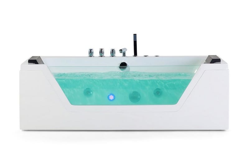 Samana spabad 174 cm - Hvid - Hus & renovering - Køkken & bad - Badeværelse - Badekar - Boblebadekar & massagebadekar