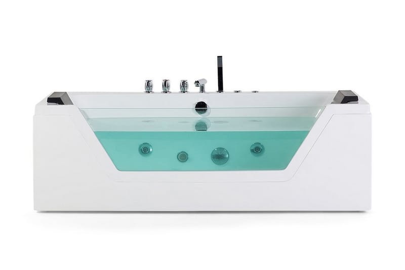 Samana spabad 174 cm - Hvid - Hus & renovering - Køkken & bad - Badeværelse - Badekar - Boblebadekar & massagebadekar