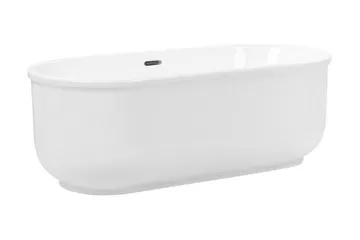 Attsjö Badekar Fritstående - Hvid - Hus & renovering - Køkken & bad - Badeværelse - Badekar - Fritstående badekar