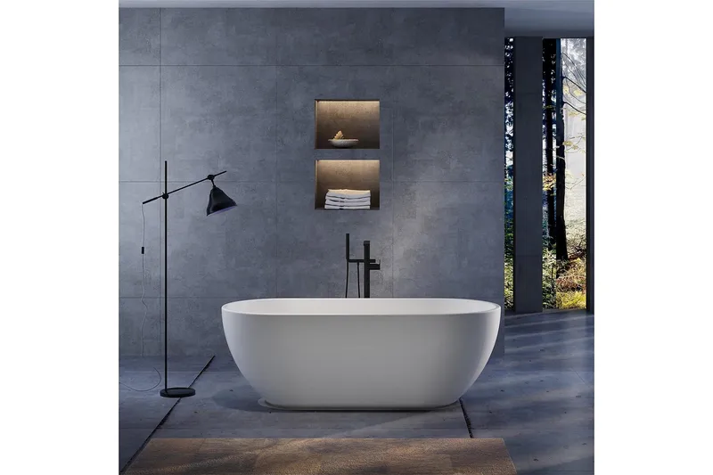Badkar Bathlife Vit - Hus & renovering - Køkken & bad - Badeværelse - Badekar - Fritstående badekar