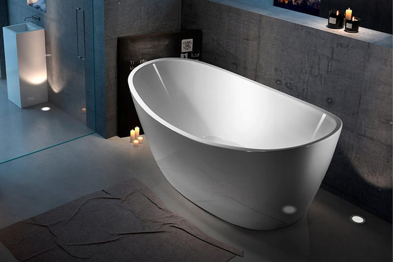 Badkar Bathlife Vit - Hus & renovering - Køkken & bad - Badeværelse - Badekar - Fritstående badekar