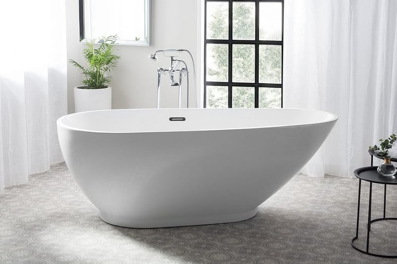 Guiana badekar 170 cm - Hvid - Hus & renovering - Køkken & bad - Badeværelse - Badekar - Fritstående badekar