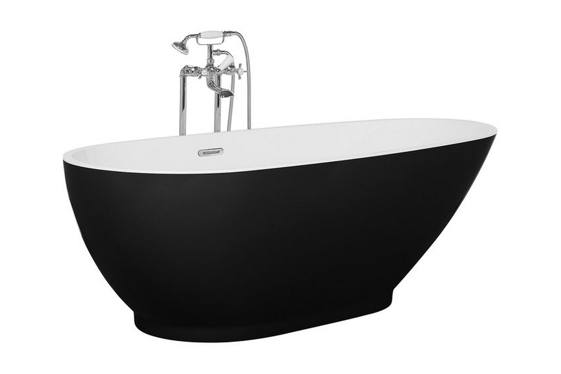 Guiana badekar 170 cm - Sort - Hus & renovering - Køkken & bad - Badeværelse - Badekar