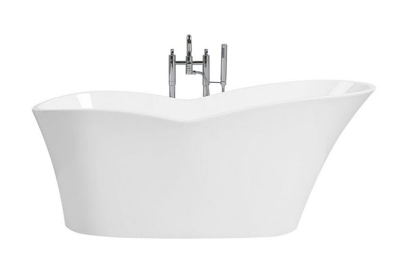 Hiddenlak Badekar Fritstående, Hvid