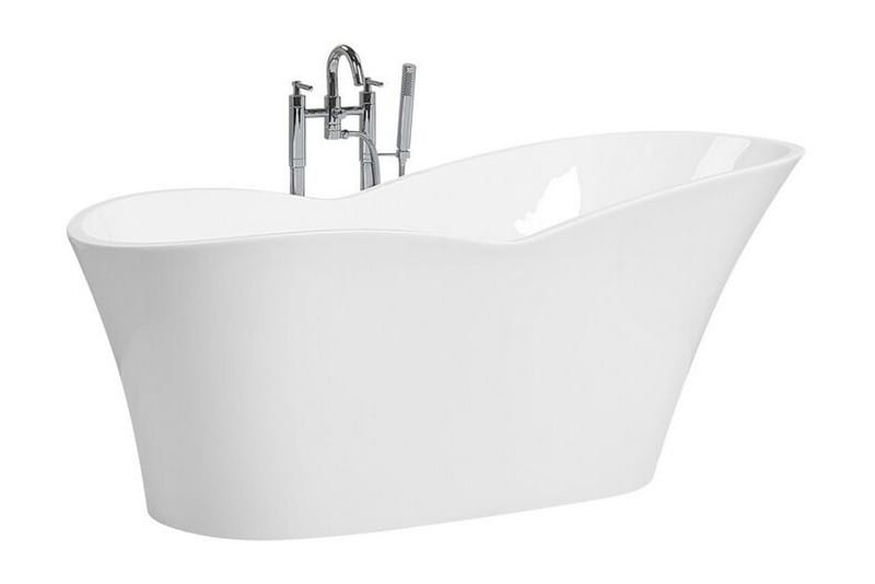 Hiddenlak Badekar Fritstående - Hvid - Hus & renovering - Køkken & bad - Badeværelse - Badekar - Fritstående badekar