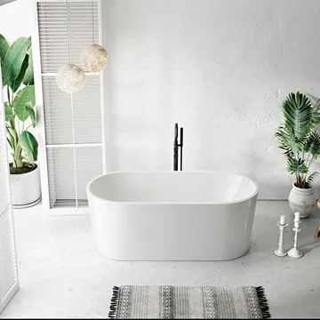 Ideal Badekar Bathlife Fritstående rundt - Hus & renovering - Køkken & bad - Badeværelse - Badekar - Fritstående badekar