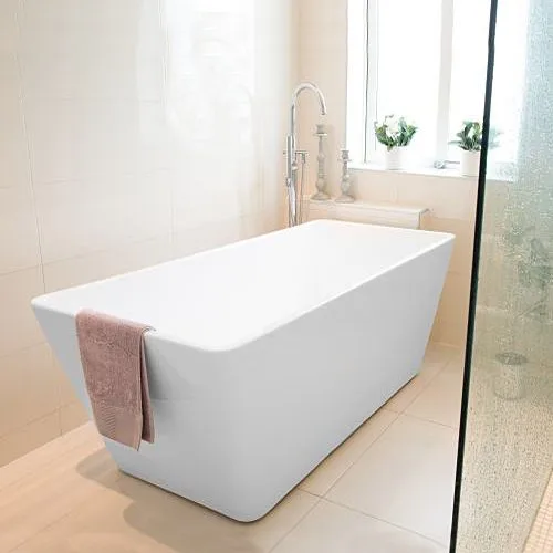 Ideal Fritstående Badekar Bathlife 160 cm, Hvid