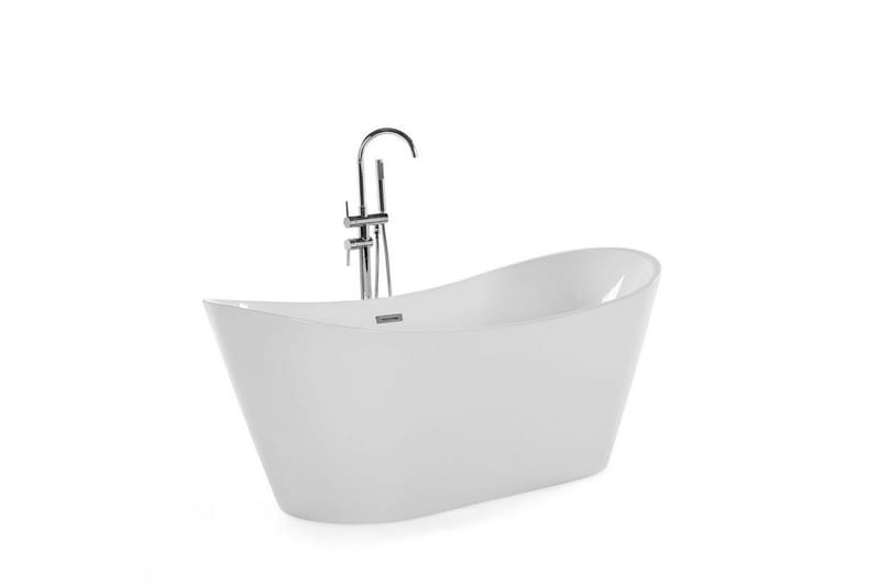 Menailo Badekar Fritstående 150 cm - Hvid - Hus & renovering - Køkken & bad - Badeværelse - Badekar