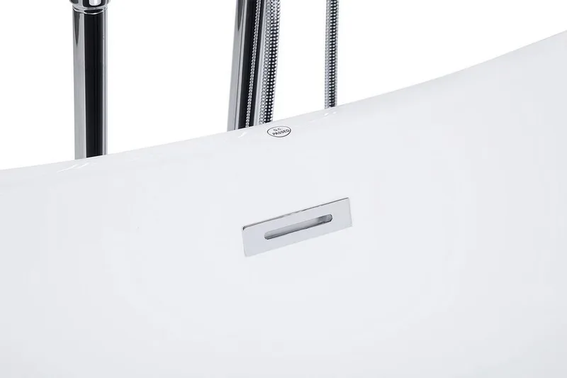 Menailo Badekar Fritstående 170 cm - Sort - Hus & renovering - Køkken & bad - Badeværelse - Badekar - Fritstående badekar