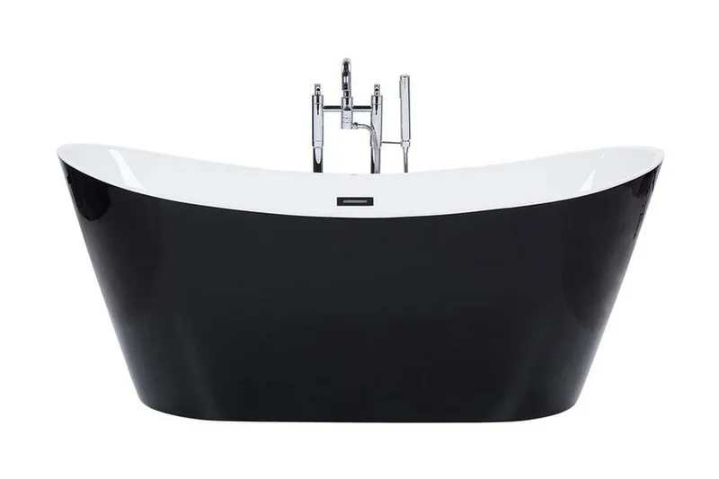 Menailo Badekar Fritstående 170 cm, Sort