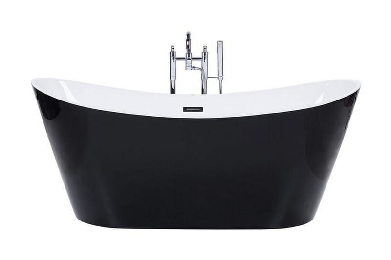 Menailo Badekar Fritstående 170 cm, Sort