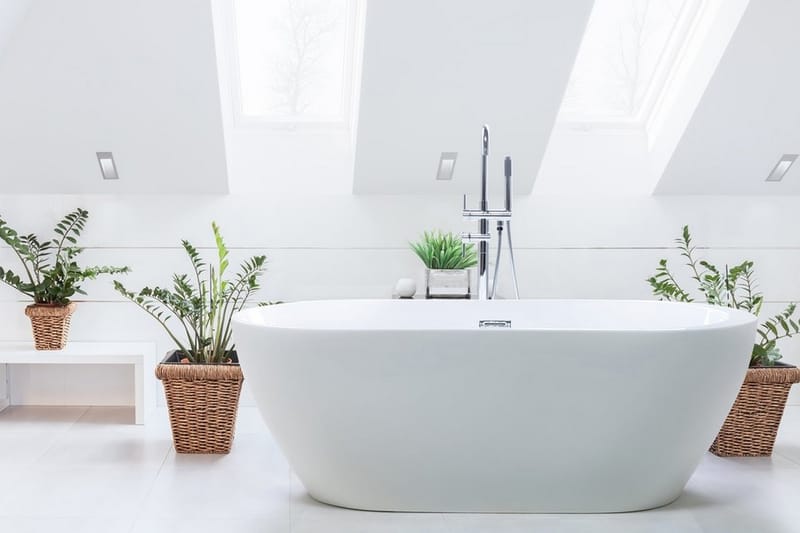 Nevis badekar 170 cm - Hvid - Hus & renovering - Køkken & bad - Badeværelse - Badekar