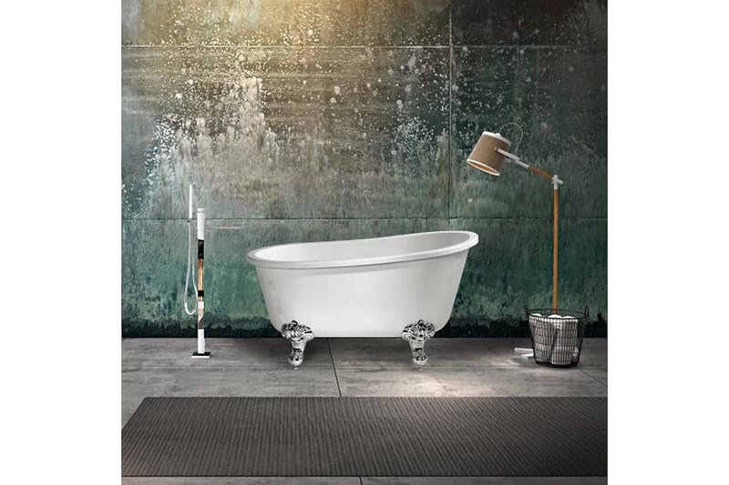 Tassbadkar Bathlife Vit - Hus & renovering - Køkken & bad - Badeværelse - Badekar - Fritstående badekar