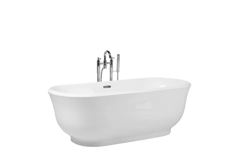 Tesoro badekar 170 cm - Hvid - Hus & renovering - Køkken & bad - Badeværelse - Badekar - Fritstående badekar