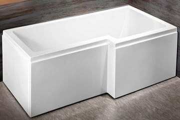 Badkar Bathlife Vit - Hus & renovering - Køkken & bad - Badeværelse - Badekar