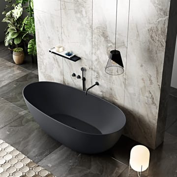 Badekar Bathlife Klok Sort - Hus & renovering - Køkken & bad - Badeværelse - Badekar