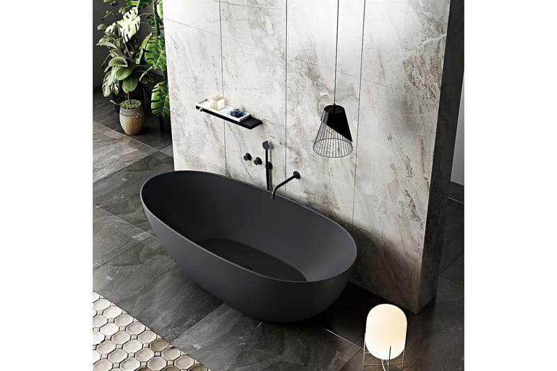 Badkar Bathlife Svart - Hus & renovering - Køkken & bad - Badeværelse - Badekar