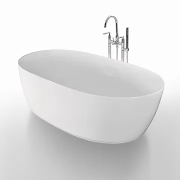 Ideal Ovalt Siddebadekar 160 cm - Hus & renovering - Køkken & bad - Badeværelse - Badekar - Fritstående badekar