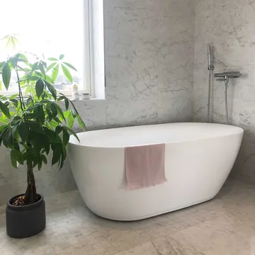 Ideal Ovalt Siddebadekar 160 cm - Hus & renovering - Køkken & bad - Badeværelse - Badekar - Fritstående badekar