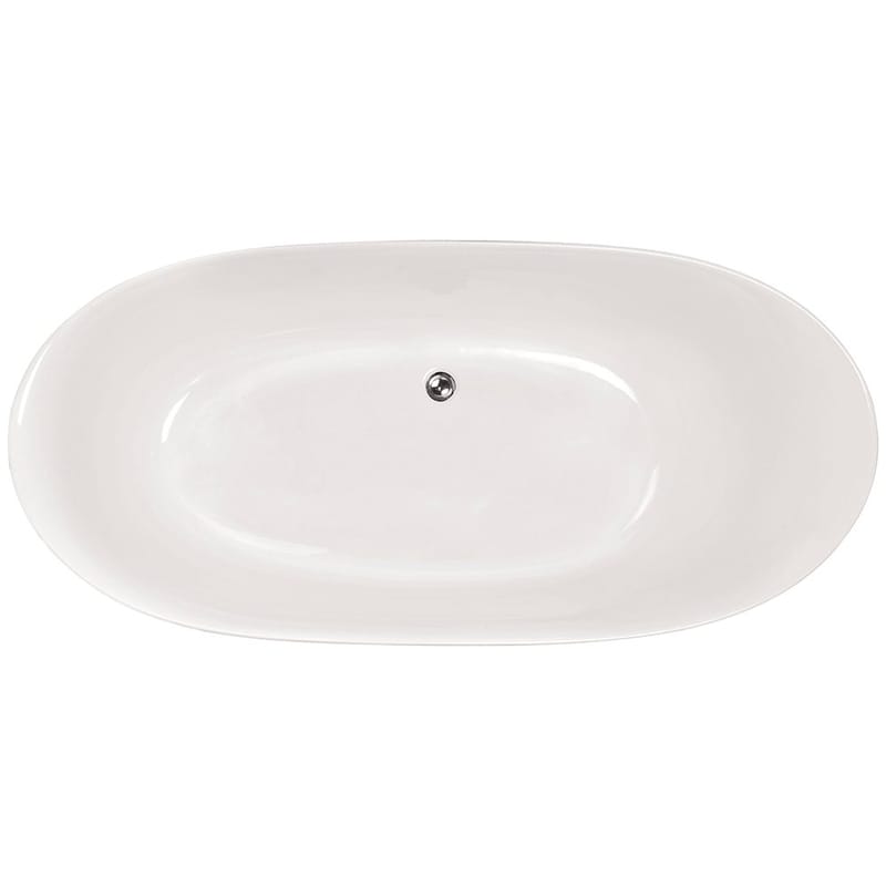 Ideal Ovalt Siddebadekar 160 cm - Hus & renovering - Køkken & bad - Badeværelse - Badekar - Fritstående badekar