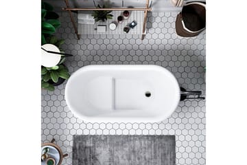 Sittbadkar Bathlife Vit - Hus & renovering - Køkken & bad - Badeværelse - Badekar