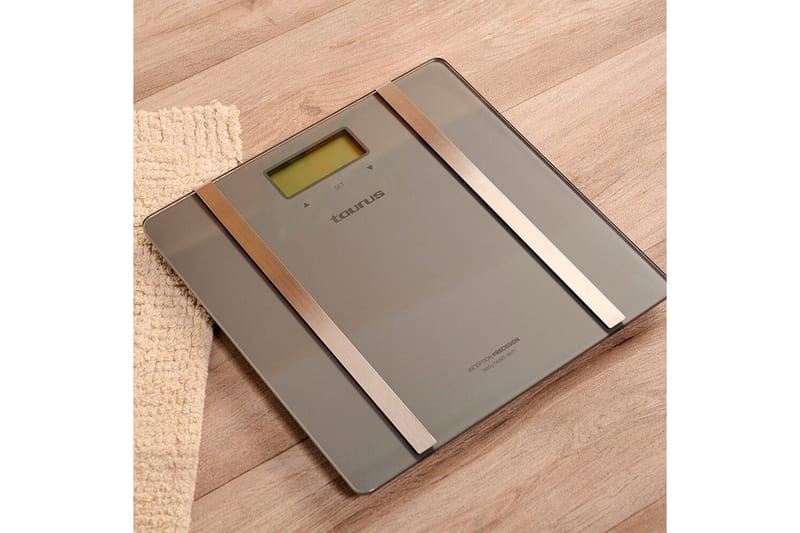 Badevægt Taurus Smart Inception Precission - Sølv - Hus & renovering - Køkken & bad - Badeværelse - Badeværelsestilbehør