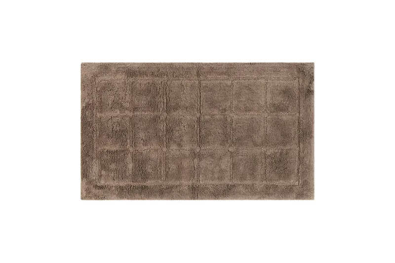 Badeværelsesmåtte Firkant - 50x80 cm, Dark Linen - Tekstiler - Tæpper - Badeværelsesmåtte