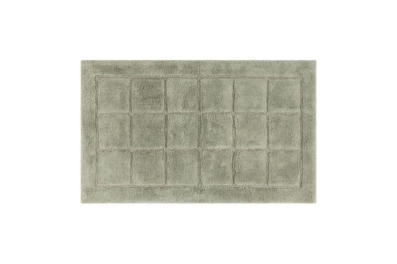 Badeværelsesmåtte Firkant - 70x120 cm, Lysegrøn - Hus & renovering - Køkken & bad - Badeværelse - Badeværelsestilbehør