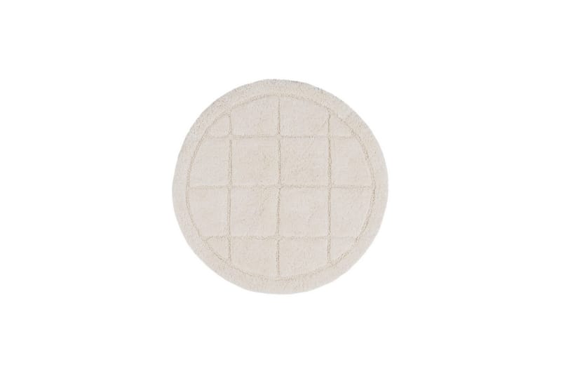 Badeværelsesmåtte Firkant - 80x80 cm, Creme - Hus & renovering - Køkken & bad - Badeværelse - Badeværelsestilbehør