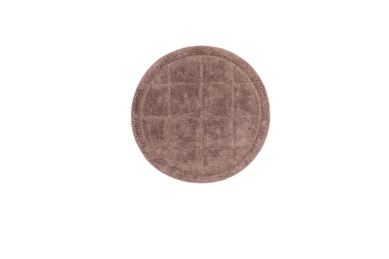 Badeværelsesmåtte Firkant - 80x80 cm, Dusty Pink - Hus & renovering - Køkken & bad - Badeværelse - Badeværelsestilbehør