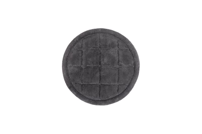 Badeværelsesmåtte Firkant, 80x80 cm, Grå