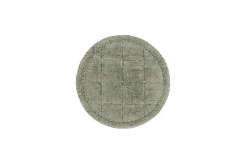 Badeværelsesmåtte Firkant, 80x80 cm, Lysegrøn