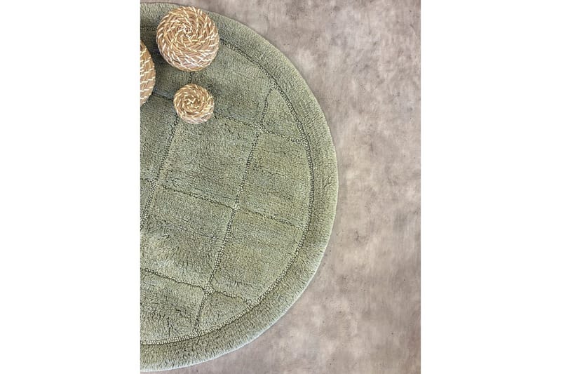 Badeværelsesmåtte Firkant - 80x80 cm, Lysegrøn - Tekstiler - Tæpper - Badeværelsesmåtte