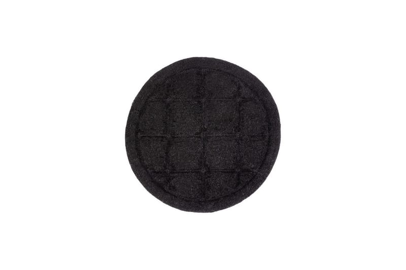 Badeværelsesmåtte Firkant - 80x80 cm, Sort - Tekstiler - Tæpper - Badeværelsesmåtte