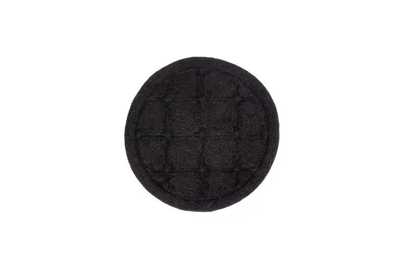 Badeværelsesmåtte Firkant, 80x80 cm, Sort