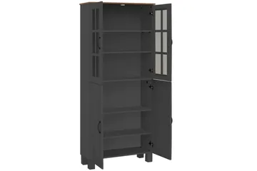 Alby Højskab til Badeværelse 130x75x30 cm - Grå - Hus & renovering - Køkken & bad - Badeværelse - Badeværelsesmøbler - Badeværelsesskab