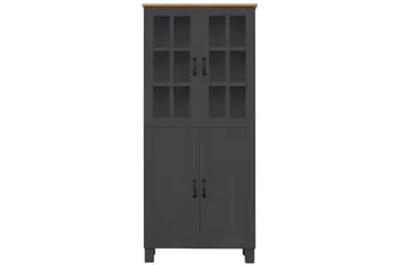 Alby Højskab til Badeværelse 130x75x30 cm - Grå - Hus & renovering - Køkken & bad - Badeværelse - Badeværelsesmøbler - Badeværelsesskab
