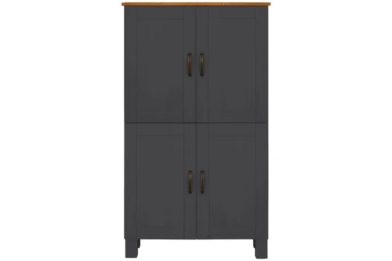 Alby Højskab til Badeværelse 130x75x30 cm - Grå - Hus & renovering - Køkken & bad - Badeværelse - Badeværelsesmøbler - Badeværelsesskab