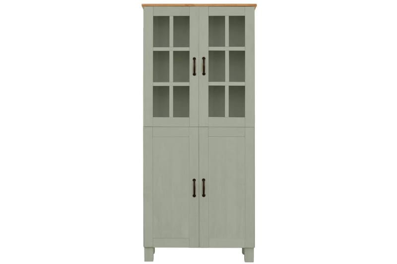 Alby Højskab til Badeværelse 130x75x30 cm - Grøn - Hus & renovering - Køkken & bad - Badeværelse - Badeværelsesmøbler - Badeværelsesskab