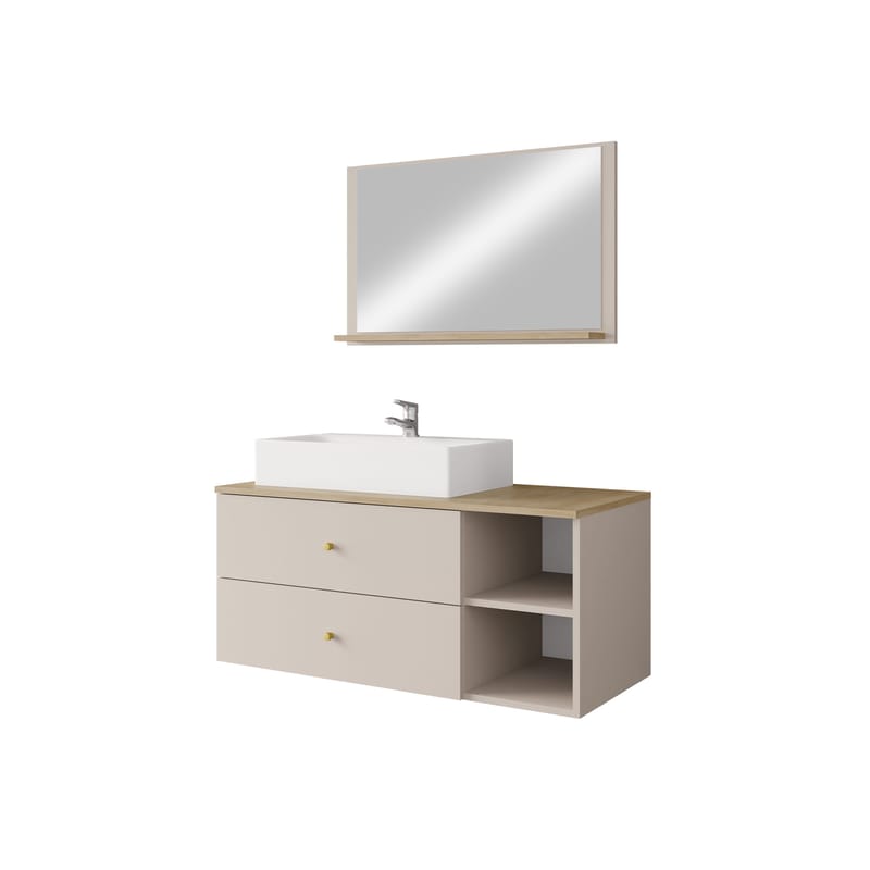 Askersund Badeværelsesmøbelsæt, Beige