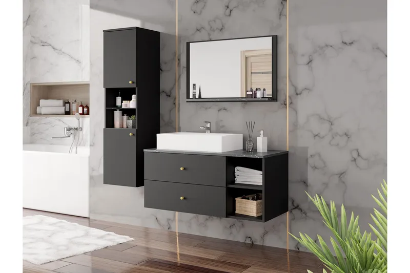 Askersund Møbelsæt til Badeværelse - Hus & renovering - Køkken & bad - Badeværelse - Badeværelsesmøbler - Komplette møbelpakker