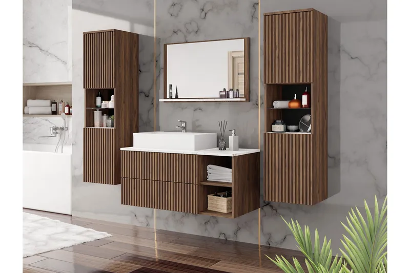 Askersund Møbelsæt til Badeværelse - Hus & renovering - Køkken & bad - Badeværelse - Badeværelsesmøbler - Komplette møbelpakker