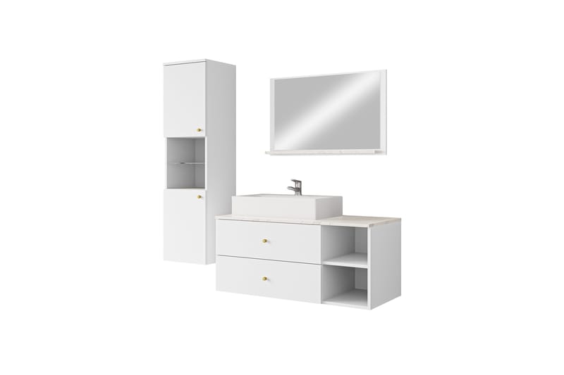 Askersund Møbelsæt til Badeværelse - Hus & renovering - Køkken & bad - Badeværelse - Badeværelsesmøbler - Komplette møbelpakker