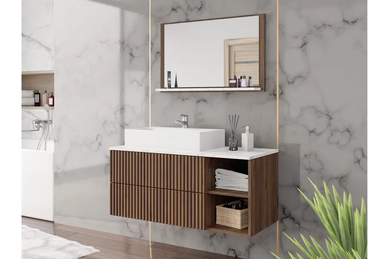 Askersund Møbelsæt til Badeværelse - Hus & renovering - Køkken & bad - Badeværelse - Badeværelsesmøbler - Komplette møbelpakker