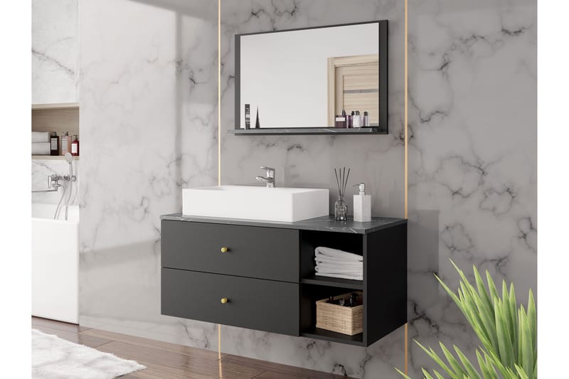 Askersund Møbelsæt til Badeværelse - Hus & renovering - Køkken & bad - Badeværelse - Badeværelsesmøbler - Komplette møbelpakker