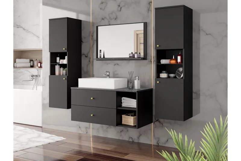 Askersund Møbelsæt til Badeværelse - Hus & renovering - Køkken & bad - Badeværelse - Badeværelsesmøbler - Komplette møbelpakker