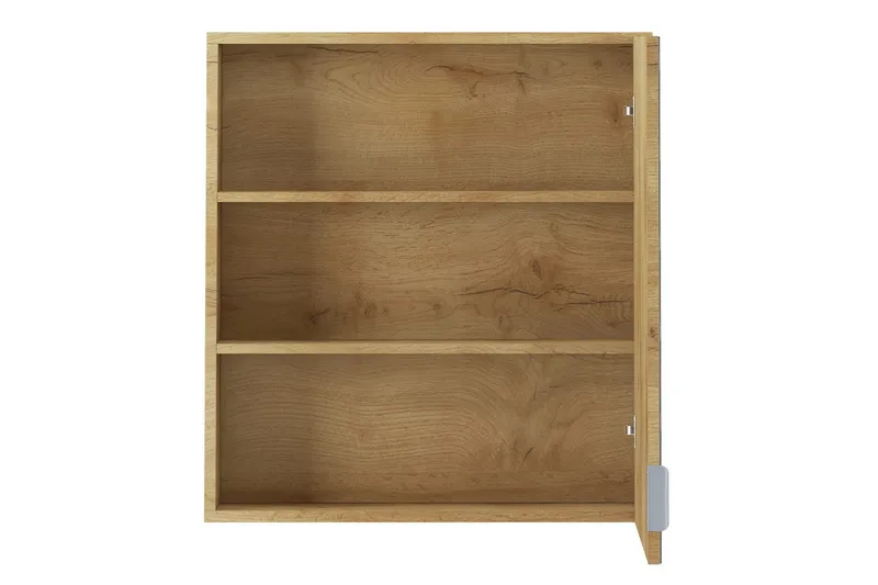 Atlas Væghylde med Spejl 60x65 cm - Natur - Hus & renovering - Køkken & bad - Badeværelse - Badeværelsesmøbler - Spejlskabe