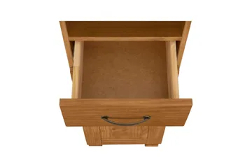 Badevægskab Alby 33x30x180 cm, Bejdset/Voks - 33x30x180 cm, Bejdset/Voks - Hus & renovering - Køkken & bad - Badeværelse - Badeværelsesmøbler - Badeværelsesskab
