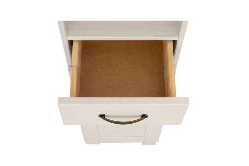 Badevægskab Alby 33x30x180 cm, Hvid/Honning - 33x30x180 cm, Hvid/Honning - Hus & renovering - Køkken & bad - Badeværelse - Badeværelsesmøbler - Badeværelsesskab