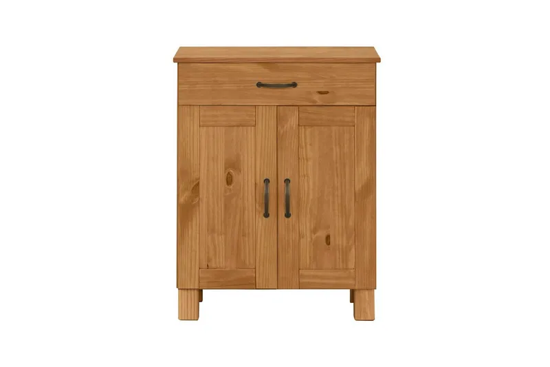 Badevægskab Alby 60x30x80 cm, Bejdset/Voks - 60x30x80 cm, Bejdset/Voks - Hus & renovering - Køkken & bad - Badeværelse - Badeværelsesmøbler - Badeværelsesskab